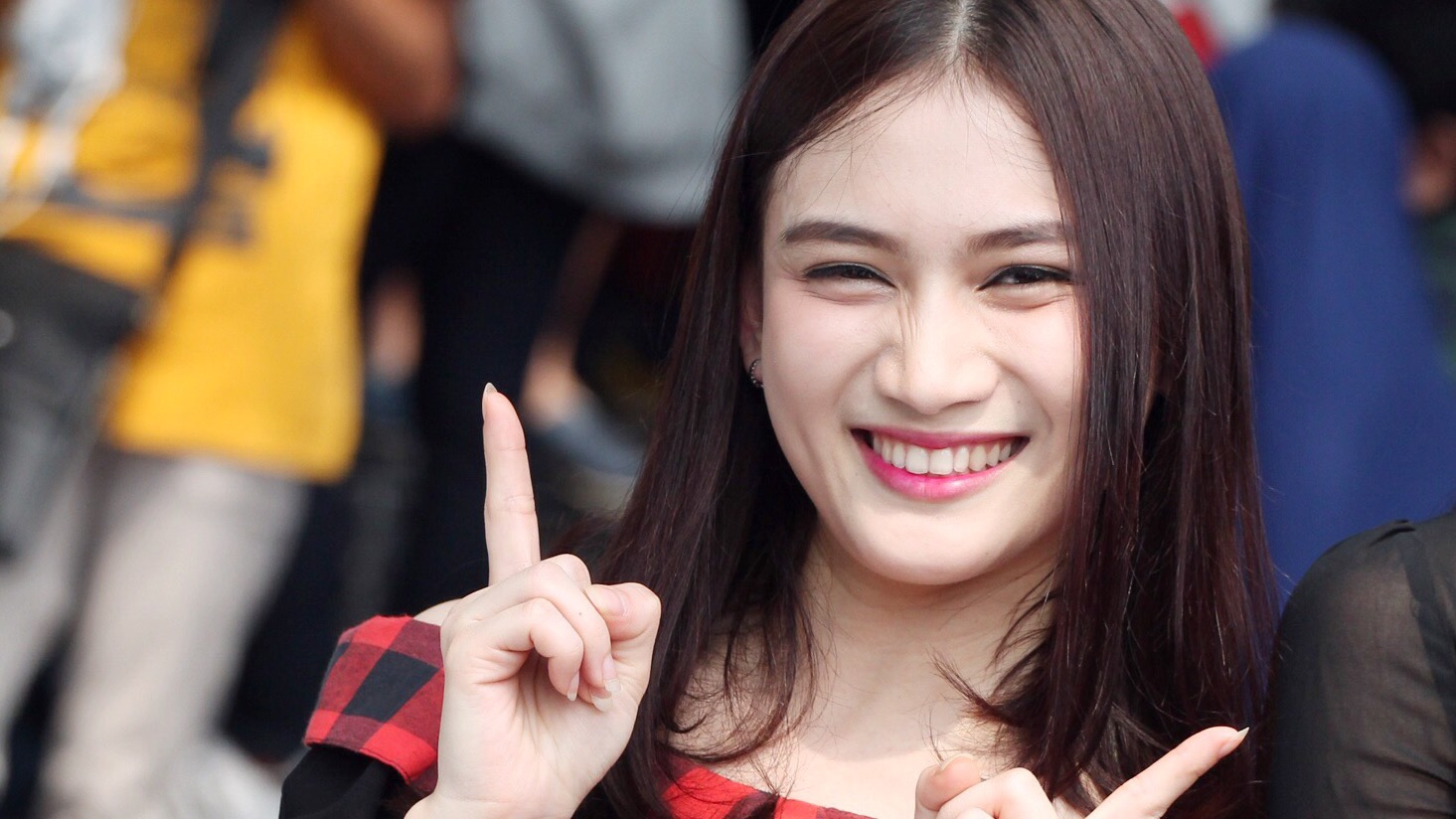 Shania Junianatha (Shanju) JKT48 Booth Honda Ve Graduation Ceremony dan Pengumuman Hasil Sousenkyo 2017 Jakarta 22-04-2017
